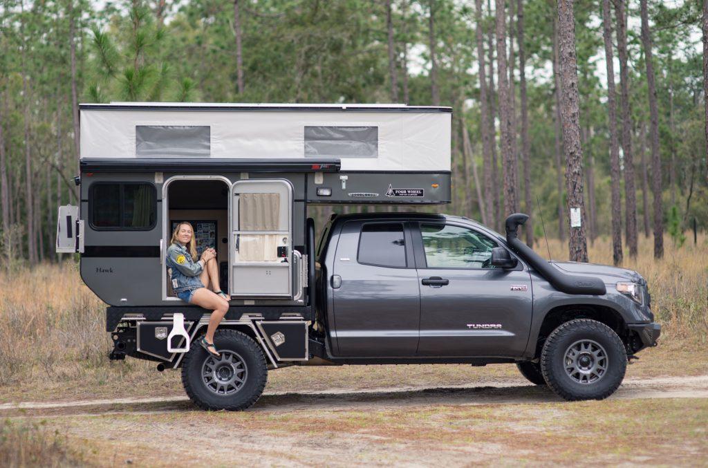 Toyota Tundra Camper With Pop Up Top is the Ultimate Off Road Rig – Van Clan