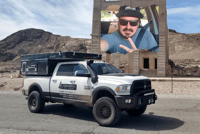 Sir William Tackles Death Valley in a FWC Hawk – Truck Camper Adventure