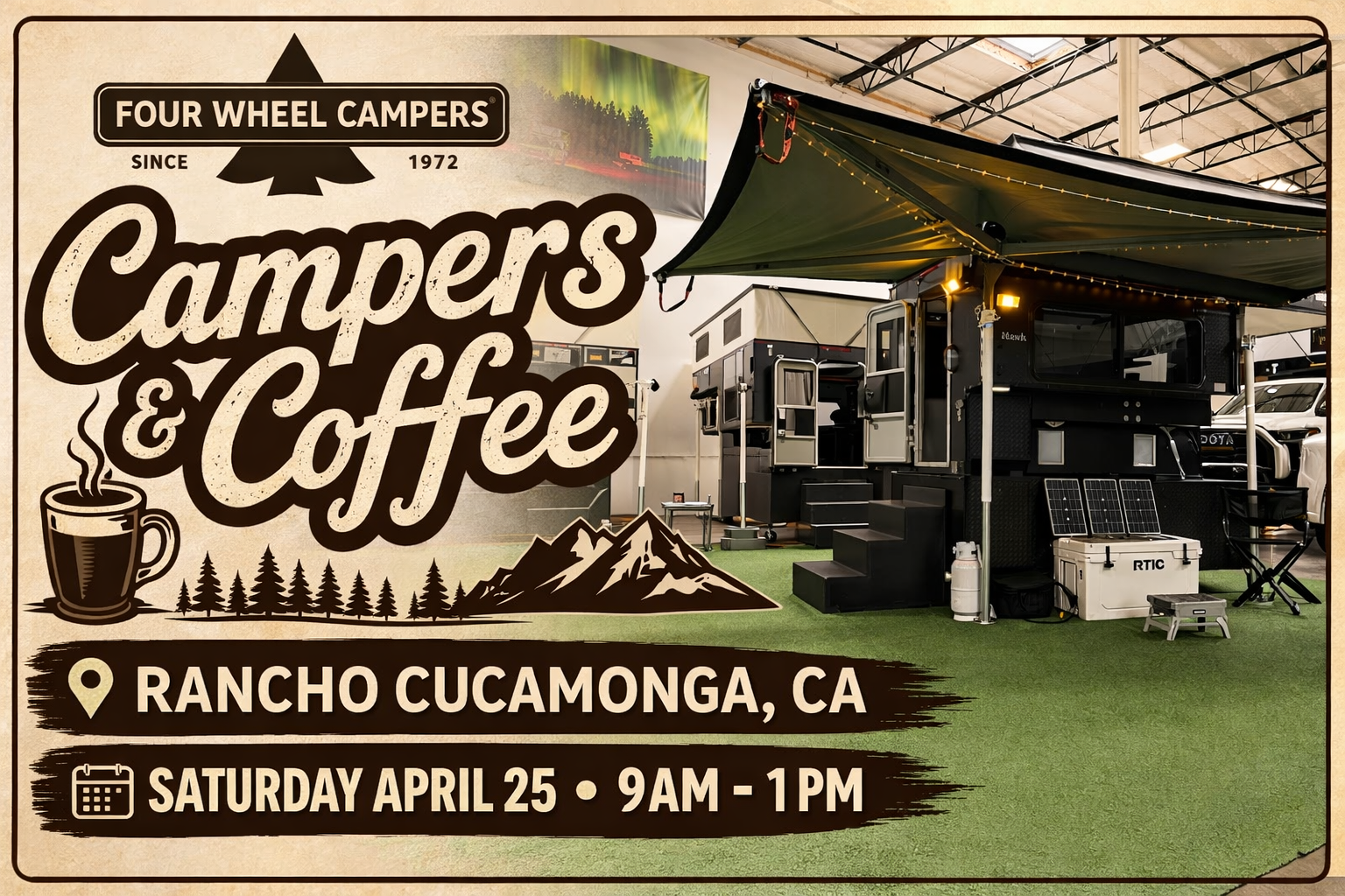 Campers & Coffee – Rancho Cucamonga, CA
