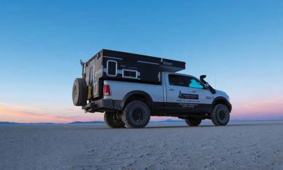 Toyota Tundra Camper With Pop Up Top is the Ultimate Off Road Rig - Van
