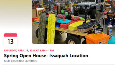 MULE Expedition Outfitters Open House (Issaquah, WA)