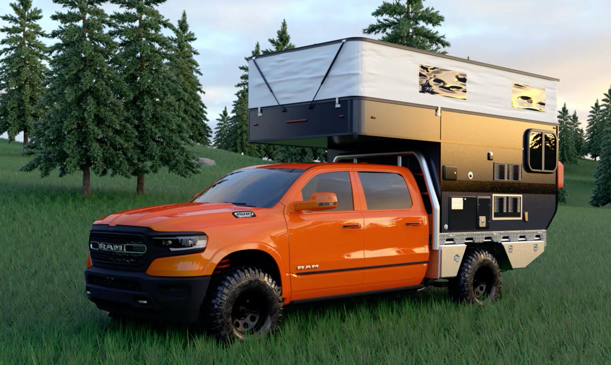 What is a Flatbed Camper?