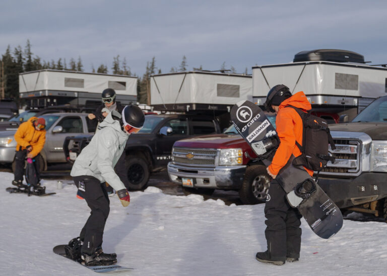 Ski Resorts Where You Can Winter Camp in the Parking Lot