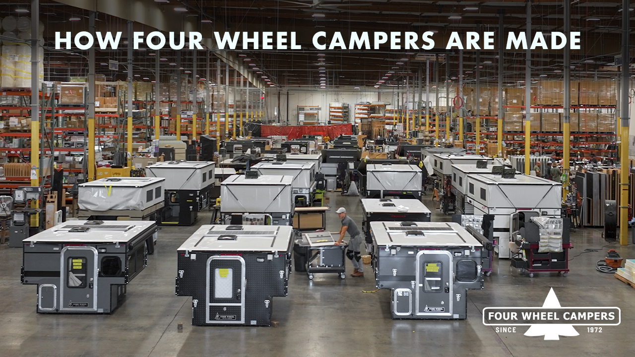 How Four Wheel Campers Are Made | Factory Tour with Basil’s Garage