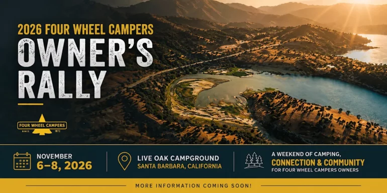 2026 Four Wheel Campers Owner’s Rally — (Southern California)